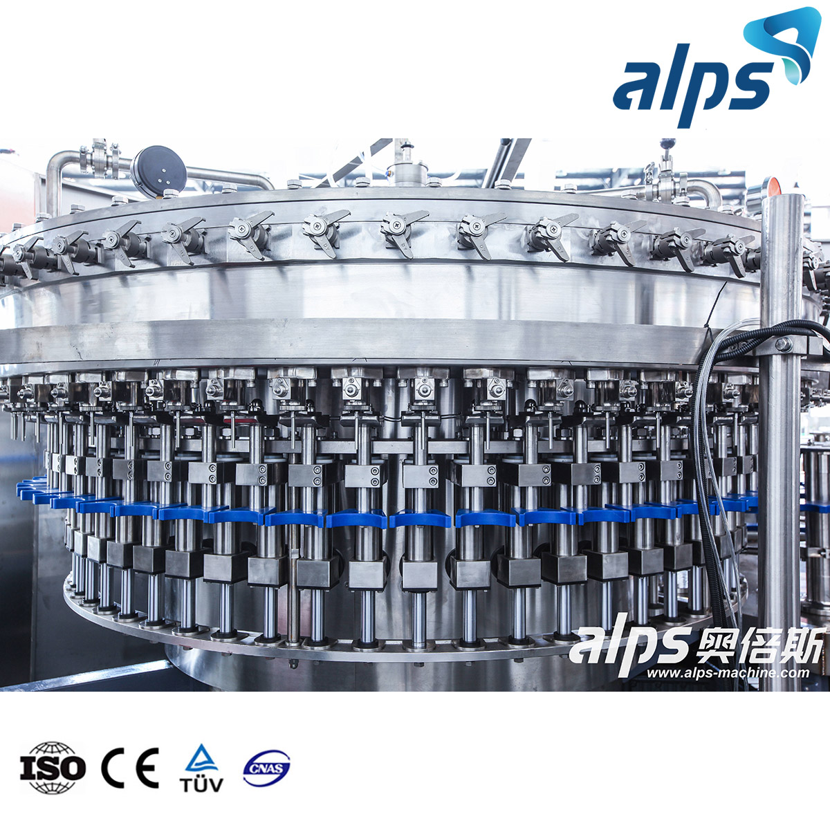 4000bph Carbonated Soft Drink CSD Washing Filling and Capping 3 in 1 Machine 