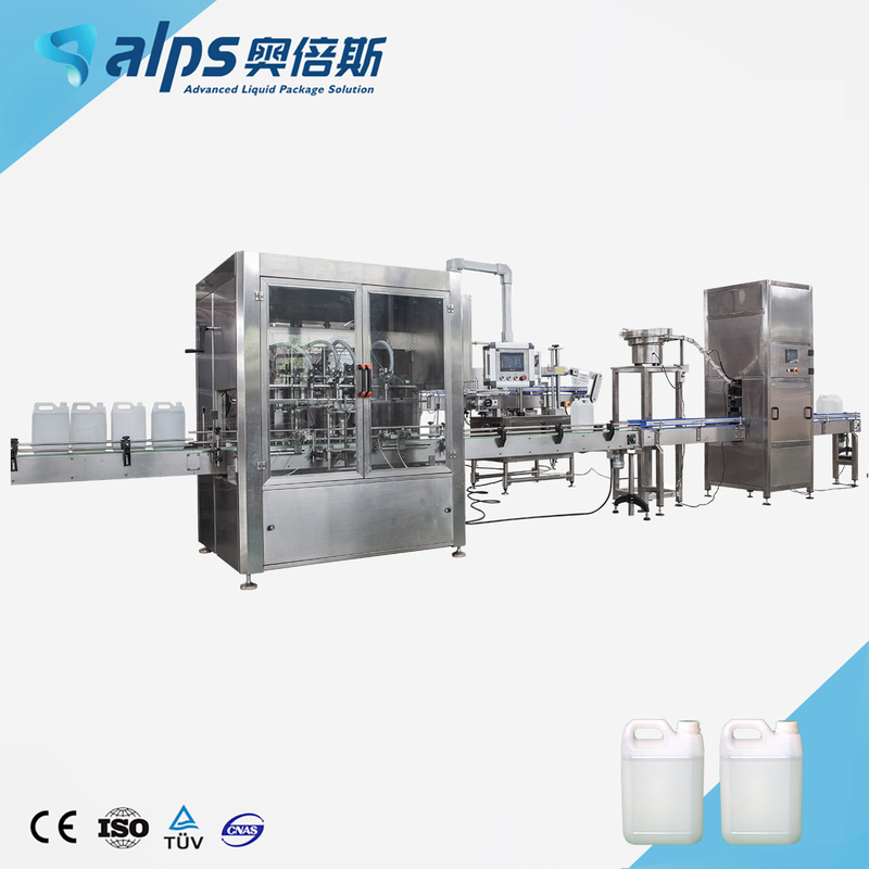 Automatic Linear Type Liquid Filling Machine for Shampoo And Detergent